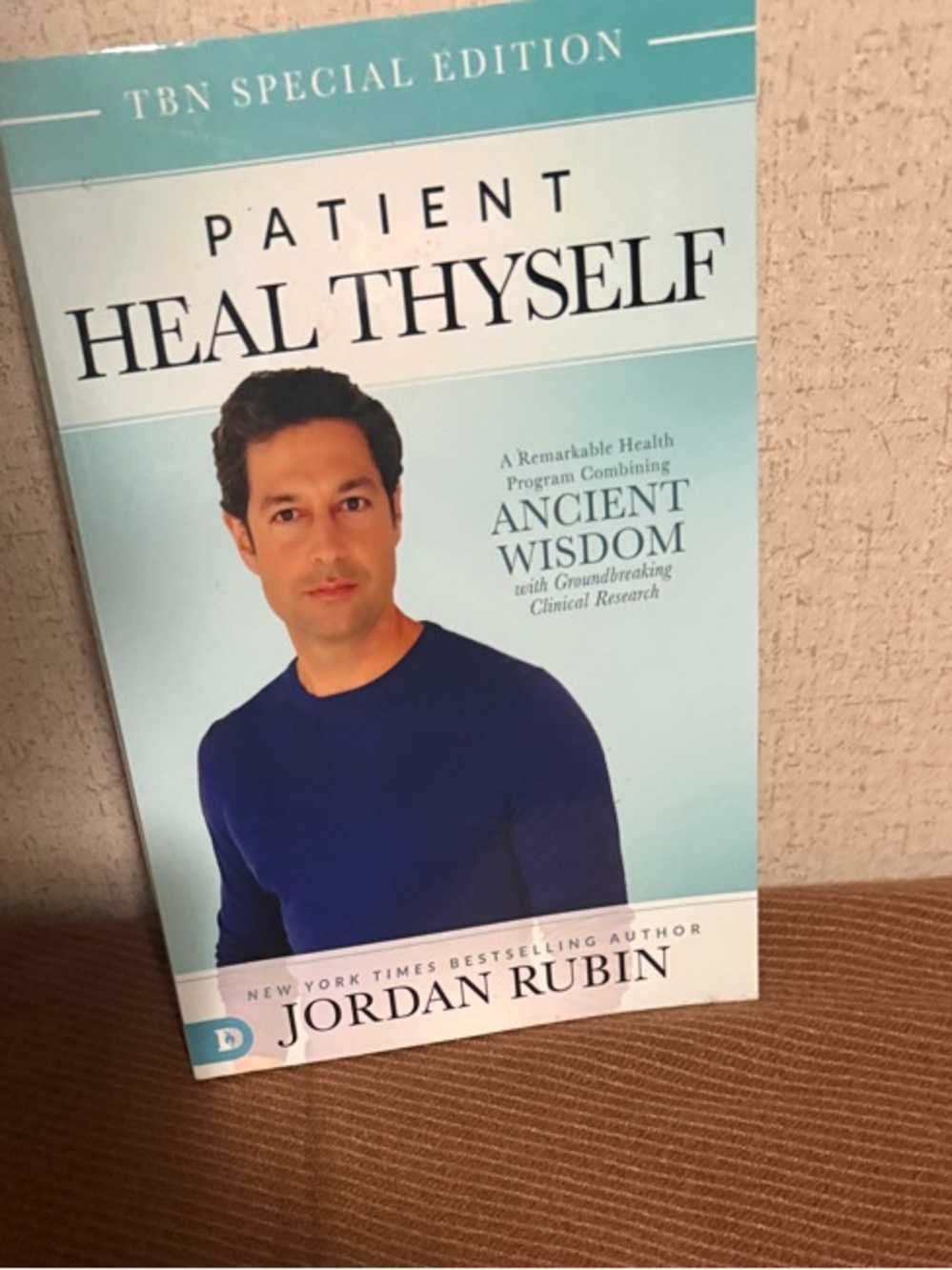 Patient Heal Thyself by Jordan Rubin - Light Teal & White Cover - Picture 1 of 2
